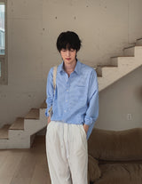 Etri Two-Tuck Banding Slacks