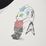 ROCKTTYバニーラグランTシャツ [WHITE]