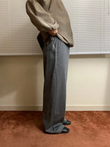Loose wide slacks