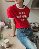 マリー1789リンガー半袖Tシャツ