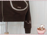 ベビーアニマルフーディー ♡ ブラウンくま