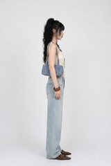 HIGH-WAISTED RELAXED WIDE-LEG JEANS (4COLORS!)