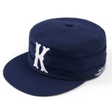 kv pillbox cap navy