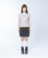  Cross key baby tee - BEIGE