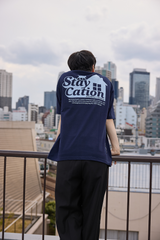 QT8 x USA TAKUMA Staycation Tee (Navy)