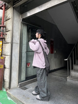 エーレンチャコールピンタックワイドカーゴパンツ