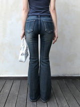 Lost Ball Stud Boat Neck Slit Half Tee