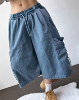 Conti Pig Ropeside Wide Bermuda Pants 3Color