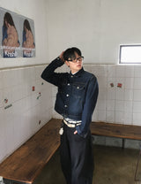 No.1853 PJ crop denim JK