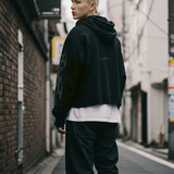 MDWKS 69 TEAM カットクロップドフーディー