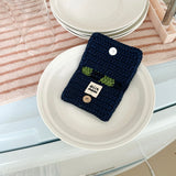 GREEN TEA CHECKERBOARD WALLET