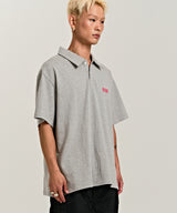 939 スモールロゴポロTシャツ (グレー)