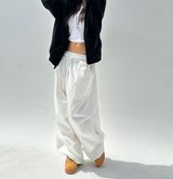 (UNISEX)ワッフルシックボクシーオーバーサイズドロングルーズソフトフィットビッグフーディージップアップ