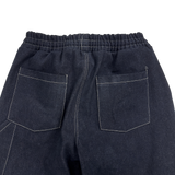 double-knee big denim carpenter pants