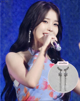 [IU Earring] Daisy Wing Earring - Longdrop (Silver color)