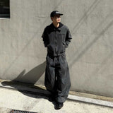 Oversized Pigment Work Jacket