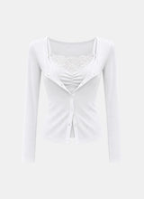 Chloe Lace Layered Cardigan
