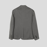 Linen loose-fit jacket 4COLOR