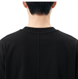 オーバーフィットクールドライバックスリットスリーブTシャツ ブラック
