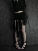 double strap shorts (3color)