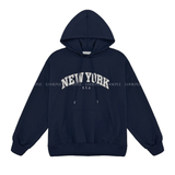  Glife New York Embroidery Overfit Happo Hoodie