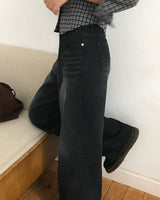 [ORIGINAL] ルーズストレートデニムパンツ