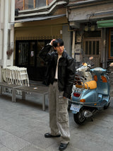 Poder leather jacket