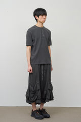 Jet Waffled Henely Top