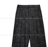 Merid pintuck wide slacks