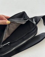 [UNISEX] Square hip belt mini bag