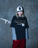 BBD ノーシンパシーグラフィティロゴキャップ (White)