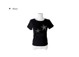 プッシー スターフィッシュ プリンティング スリム ショートスリーブ Tシャツ