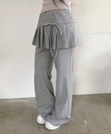 hype layered pleated bootcut pt