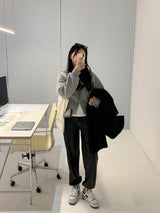 【MADE】スターンヒップクロップツーウェイフードジップアップ -ベーシック