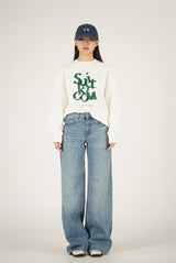 SUIT-KRスウェット - Ivory(UNISEX)