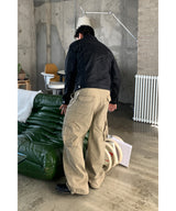コーティングデニムトラッカージャケット