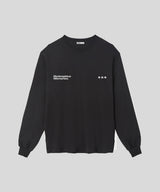 MMシンボルロゴロングスリーブT(BLACK)