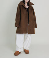 バルマカンシングルアルパカハーフコート (Wool Coat/Winter Coat)