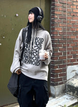 ノイドレタリングフーディー