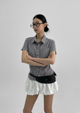 [MADE] Bauren Check Short Sleeve Shirt