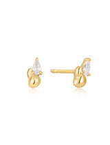 Twist Wave 925 Silver Stud Earring E050-02G