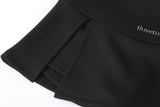 Athletic slit skirt - black