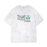 トラストプロセスオーバーフィットTシャツ (4color)