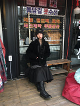 Moi Button Mix Beanie (2c)