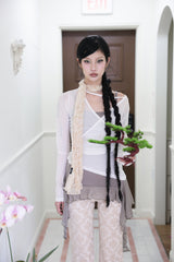Chiffon frill sleeveless (2color)