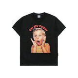 24FW SCREAM BOY LETTERING BABY FACE SHORT SLEEVE T-SHIRT BLACK