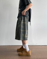 Leo Camo Bermuda Sweatpants