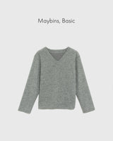【MADE】V-neck knit