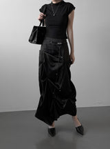 Softneck drop short-sleeve tee