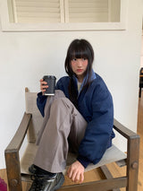 Tikan Cotton Semi-Bootcut Pants